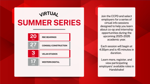 CCPD Virtual Summer Series Info